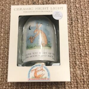 Ceramic Night Light “I Love You Right Up To The Moon And Back”